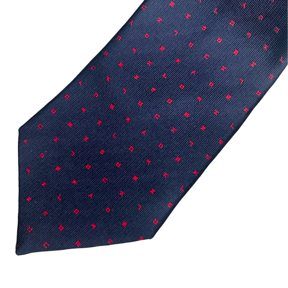 Men’s Lee Geo Maan Silk Tir grenadine pattern Korea Institute Science Technology